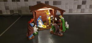 Finished Christmas Nativity Stable