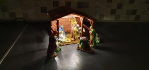 Finished Christmas Nativity Stable