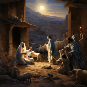 Bethlehem manger scene