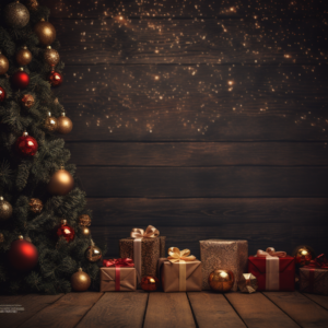 Background Mockup Photography | Christmas Themed