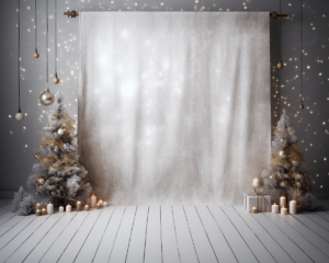 simple modern christmas photography backdrop,