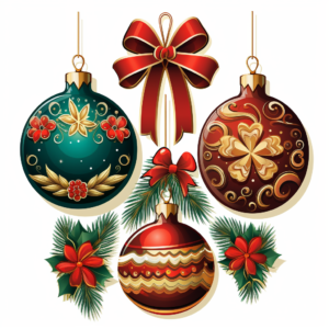 a Christmas decoration stickers the worlds best collection 16k