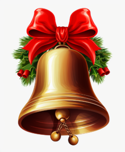 Create clipart of chrismas bell