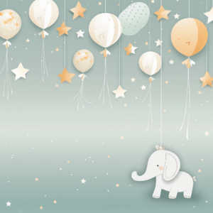 vector image, card background, newborn baby gender neutral--v 5.0 --v 5.2