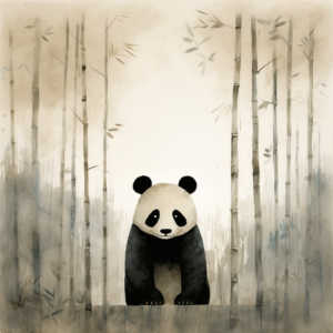 Panda jungel forest Jon Klassen --v 5.2