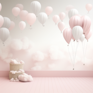 background for Facebook post, baby theme, light color, skandy color, no people --v 5.2
