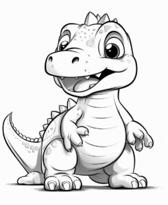 cute dinasaur stared at the suspense plot in the TV series and held the remote control nervously, black and white, white background, --ar 9:11 --v 5.2